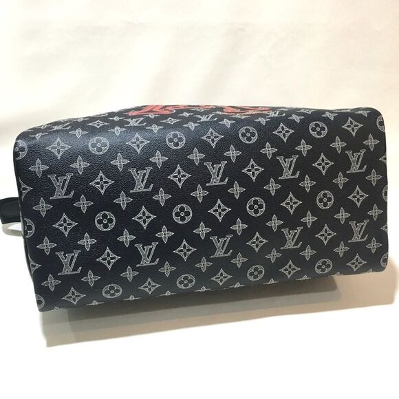 Louis Vuitton Speedy Bandoulière Black Canvas Handbag (Pre-Owned) - Picture 3 of 8
